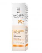  IWOSTIN SOLECRIN LUCIDIN Hipoalergiczny krem na przebarwienia do skóry wrażliwej SPF50+ - 50 ml