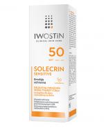 Iwostin Solecrin Sensitive Emulsja ochronna SPF 50 - 100 ml