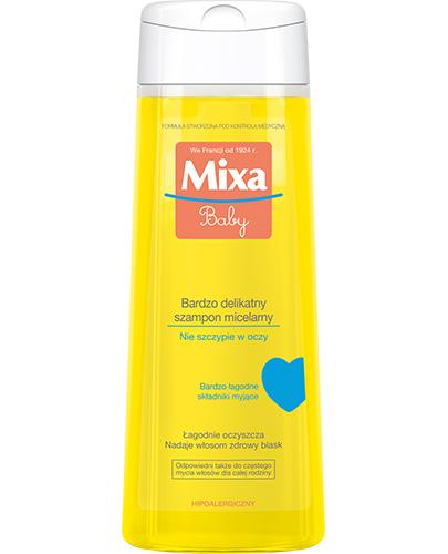  MIXA BABY Delikatny szampon micelarny - 250 ml - cena, opinie, właściwości - Apteka internetowa Melissa  