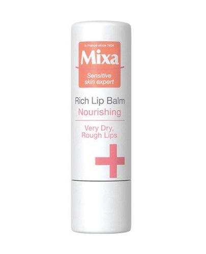 Mixa Odżywczy, bogaty balsam do ust - 4,7 ml - cena, opinie, właściwości 