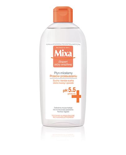  MIXA Płyn micelarny Przeciw przesuszaniu - 400 ml Do cery wrażliwej - cena, opinie, właściwości - Apteka internetowa Melissa  