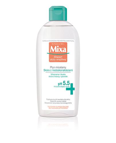 MIXA Płyn micelarny Skóra mieszana i tłusta - 400ml - cena, opinie, wskazania