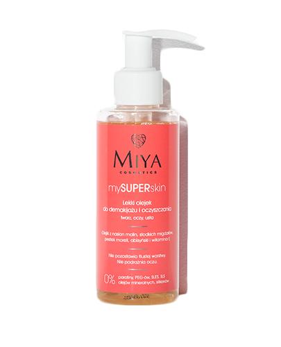 Miya mySUPERskin Lekki olejek do demakijażu i oczyszczania - 140 ml - cena, opinie, wskazania