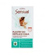 JOANNA SENSUAL Plastry do depilacji ciała, skóra wrażliwa - 12 szt.