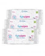 Lab4Baby H2O Wipes Chusteczki nawilżane dla dzieci, 3 x 60 szt., cena, opinie, właściwości