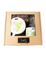 LaQ Zestaw Peeling i żel kiwi i winogrona
