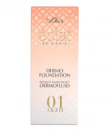 L'biotica Eclat Dermofluid kryjąco-nawilżający 01 light, 45 ml
