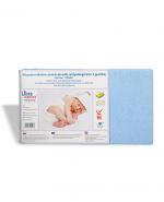 Libra babies nieprzemakalne prześcieradło antyalergiczne z gumką 120 x 60 niebieski, 1 szt.