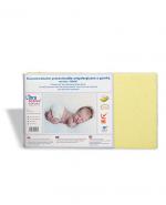 Libra babies Nieprzemakalne Prześcieradło z gumką 120 x 60 żólte, 1 szt.