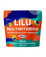  Lilu Kids Multiwitamina Żelki dla dzieci i dorosłych, 200 sztuk