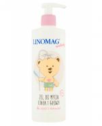 LINOMAG EMOLIENTY Żel do mycia ciała i głowy 0m+ - 400 ml - cena, opinie, właściwości