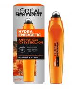 L'Oreal Men Expert Hydra Energetic Chłodzący roll-on pod oczy przeciw oznakom zmęczenia - 10 ml