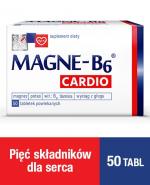 MAGNE-B6 CARDIO - 50 szt. Magnez, potas w tabletkach.