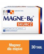  MAGNE-B6 SKURCZ - 30 szt. Magnez, witamina D w tabletkach.