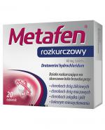  Metafen rozkurczowy 40 mg, 20 tabl., cena, opinie, ulotka