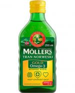  MOLLERS GOLD Tran norweski o aromacie cytrynowym - 250 ml - cena, opinie, właściwości