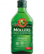 MOLLERS Tran norweski Omega-3 + witamina D3 - 250 ml