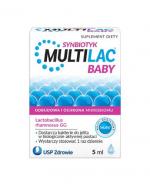  Multilac Baby Synbiotyk, 2 x 5 ml 