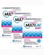  MULTILAC BABY Synbiotyk kropl, 3 x 5 ml, probiotyk dla dzieci w kroplach