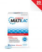  MULTILAC Synbiotyk - 20 kaps. - flora jelitowa - cena, opinie, wskazania