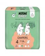 Muumi Baby Diapers 4 Pieluszki 7 - 14 kg - 46 szt.