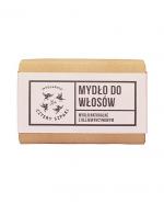 Mydlarnia Cztery Szpaki Mydło do włosów naturalne z olejkiem rycynowym - 110 g