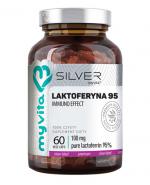  MyVita Silver 100% Laktoferyna 100 mg, 60 kaps., cena, opinie, właściwości