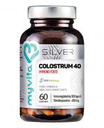  MyVita Silver Colostrum 40 Immuno Forte, 60 kaps., cena, opinie, składniki