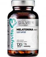  MyVita Silver Pure 100 % Melatonina Forte, 120 kaps., cena, opinie, wskazania