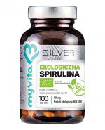  MyVita Silver Spirulina Bio 600 mg, 100 kaps., cena, opinie, właściwości