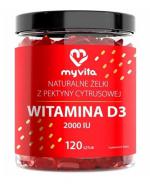  MyVita Witamina D3 Naturalne Żelki dla dorosłych, 120 sztuk