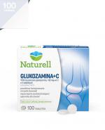 NATURELL Glukozamina + C - 100 tabl.