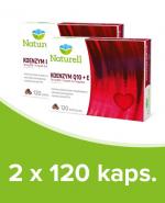  NATURELL KOENZYM Q10 + E - 2 x 120 kaps.