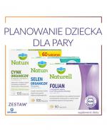   NATURELL SELEN ORGANICZNY 100 μg, 100 tabl. + NATURELL FOLIAN, 60 tabl. + Naturell Cynk organiczny + C, 100 tabl.