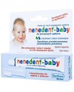 NENEDENT Baby - Pasta do zębów dla niemowląt - 20ml + silikonowa szczoteczka