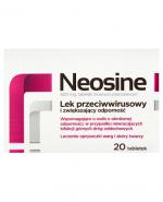  NEOSINE 500 mg, 20 tabl. Na zwiększenie odporności, cena, opinie, ulotka