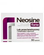 NEOSINE FORTE 1 g, 30 tabl., przeciwwirusowy i zwiększający odporność, cena, wskazania, właściwości