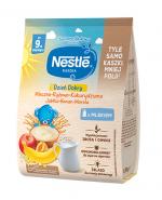 Nestle Dzień dobry Kaszka mleczna ryżowo-kukurydziana banan, jabłko, morela po 9. m-cu - 230 g - cena, opinie, stosowanie