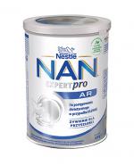 Nestle NAN EXPERT AR dla niemowląt z tendencją do ulewań od urodzenia - 400 g