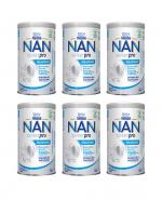 NESTLE NAN EXPERT BEZLAKTOZOWY Preparat dla niemowląt przy nietolerancji laktozy oraz biegunce – 6 x 400 g