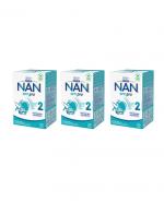  Nestle Nan Optipro 2 Mleko początkowe dla niemowląt powyżej 6. miesiąca, 3 x 650 g