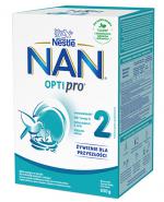 Nestle Nan Optipro 2 Mleko początkowe dla niemowląt powyżej 6. miesiąca, 650 g
