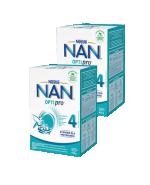  Nestle Nan Optipro 4 Mleko modyfikowane wzbogacone w witaminy i składniki mineralne dla dzieci po 2. roku życia, 2 x 650 g, wskazania, właściwości, skład