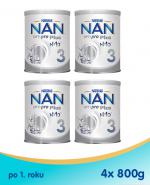  Nestle NAN OPTIPRO® PLUS 3 HMO dla dzieci po 12. miesiącu, 4 x 800 g (puszka)