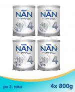  Nestle NAN OPTIPRO Plus 4 Mleko modyfikowane junior dla dzieci po 2 roku- 4 x 800 g