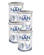  Nestle Nan OptiPro Plus 5 Produkt na bazie mleka dla małych dzieci po 2,5 roku życia, 4 x 800 g, cena, wskazania, skład