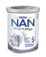 Nestle Nan OptiPro Plus 5 Produkt na bazie mleka dla małych dzieci po 2,5 roku życia, 800 g