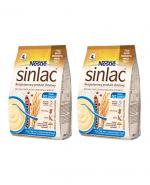 NESTLE SINLAC Bezglutenowy produkt zbożowy bez dodatku cukru po 4 miesiącu - 2x300 g - cena, opinie, właściwości 