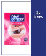 NEW CARESS PLEASURE - 2 x 3 szt.