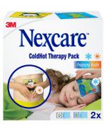 NEXCARE COLD HOT HAPPY KIDS Okład zimno-ciepły - 11 x 12 cm - 2 szt.